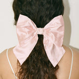 Antoinette Bow Barrette - Pink