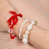 Desire Lines - Pearl Bracelet