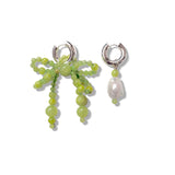 Conley Mismatched Earrings in Calcite