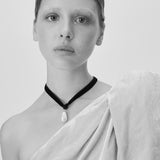 The Agatha Necklace - Black Velvet