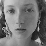 Conley Mismatched Earrings in Rose Quartz