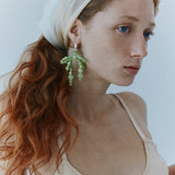 Conley Mismatched Earrings in Calcite
