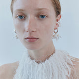 Constellation Hoop Earrings in Clear