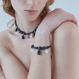 Elara Necklace in Black Onyx