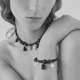 Elara Necklace in Black Onyx