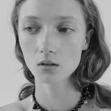 Elara Necklace in Black Onyx