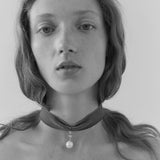 The Martha Necklace - Chocolate Velvet